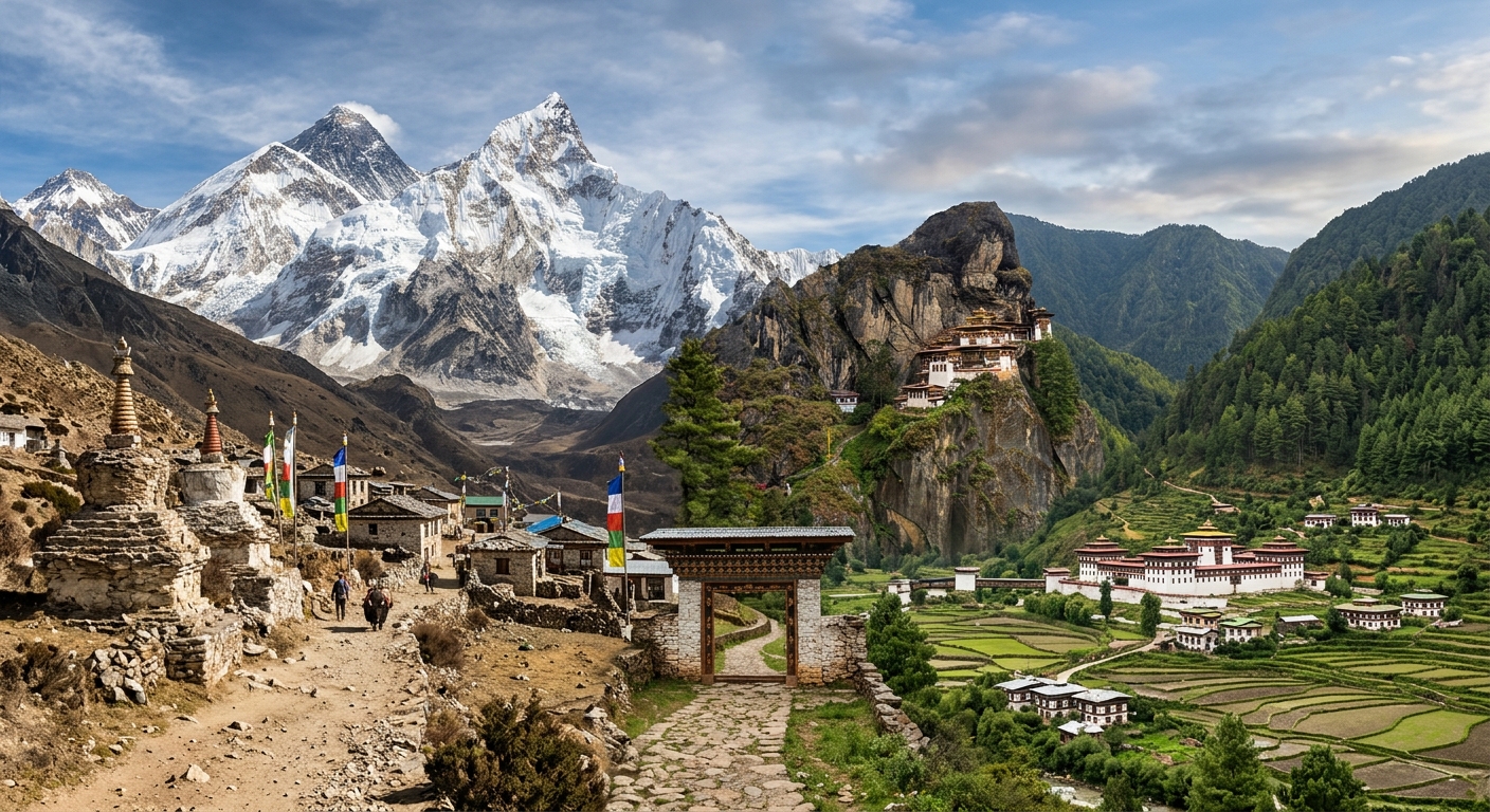 Nepal & Bhutan Kingdom Journey