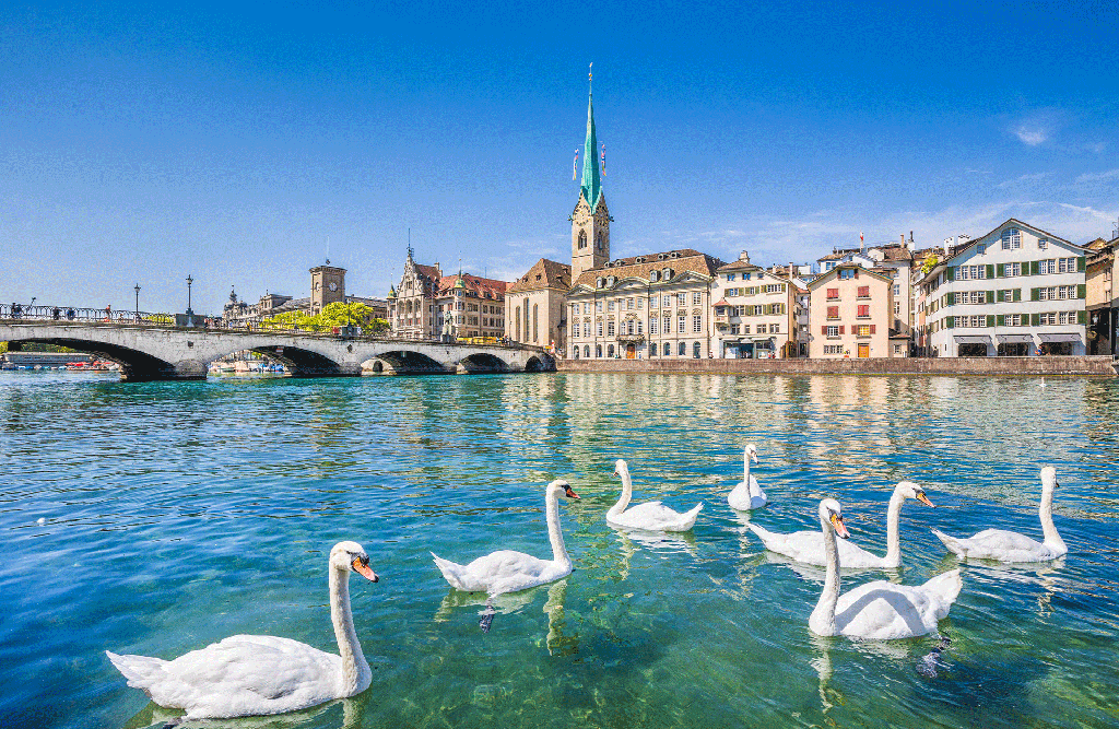 Swiss Alps & Italian Heritage Panorama