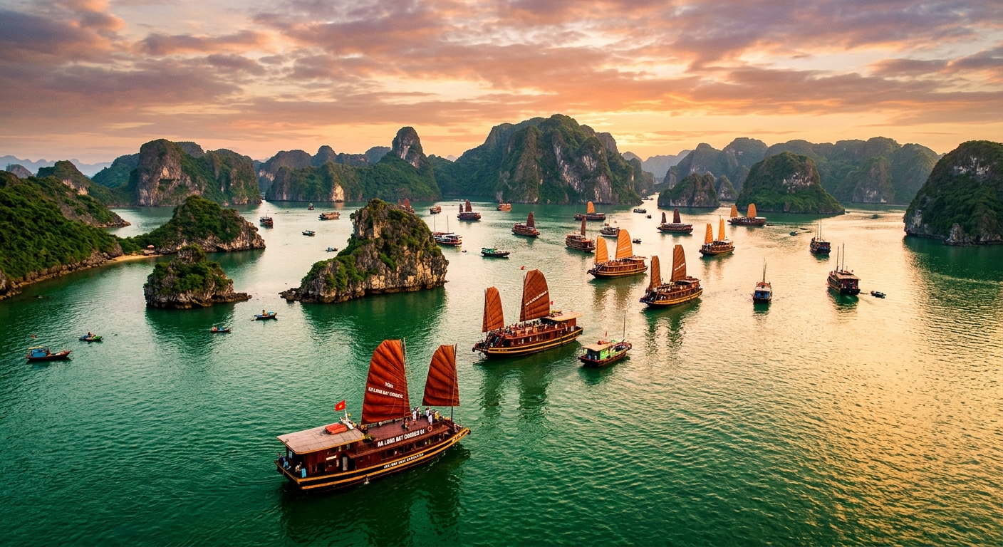 Vietnam Scenic Heritage & Halong Cruise